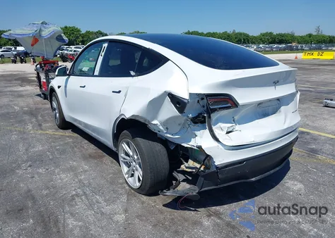 2022 Tesla Model Y Long Range Dual Motor All-Wheel Drive из США, поврежденный, VIN 7SAYGDEE5NF462205